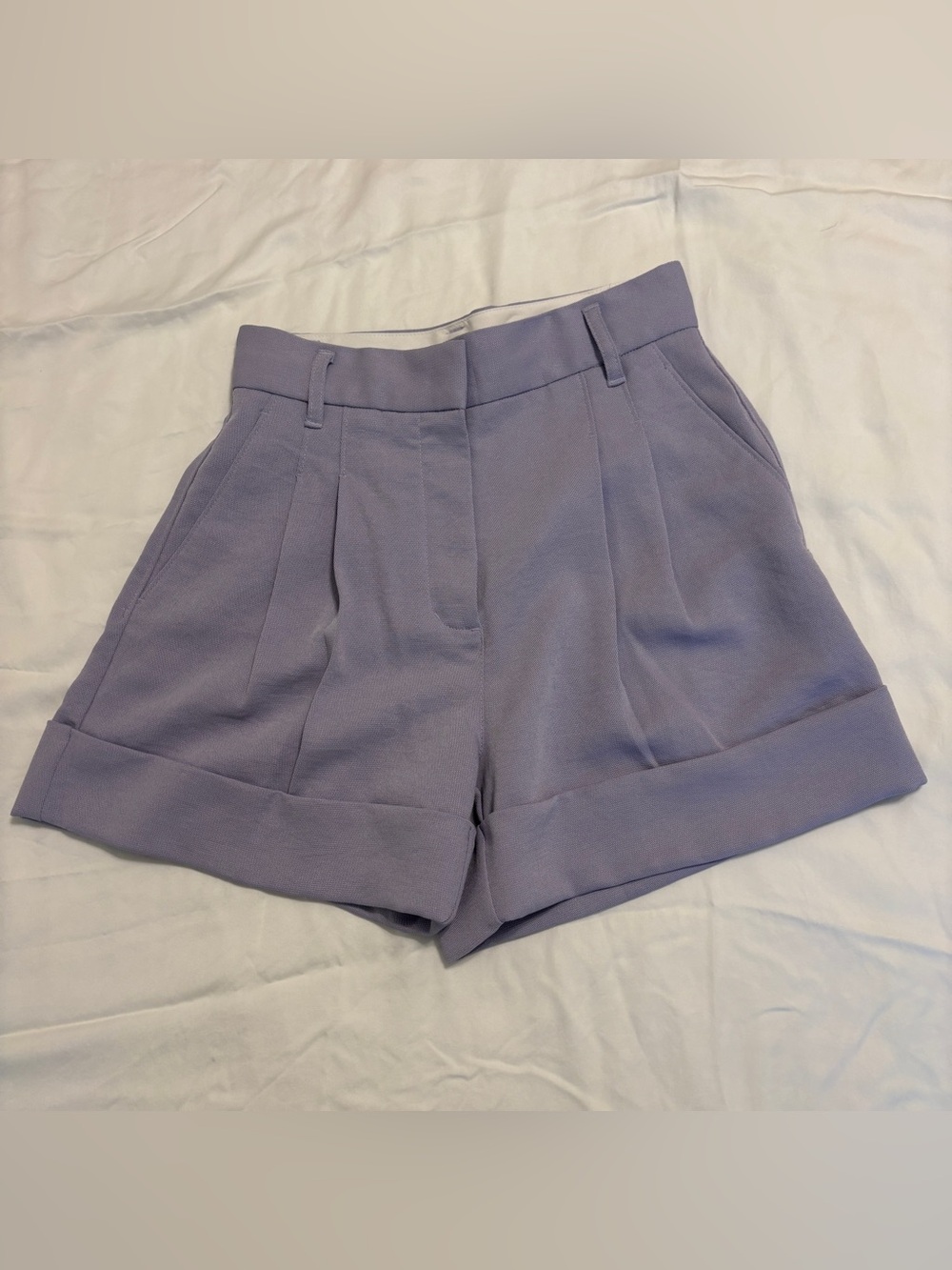 Aritzia Wilfred Lilac Shorts Sz 0